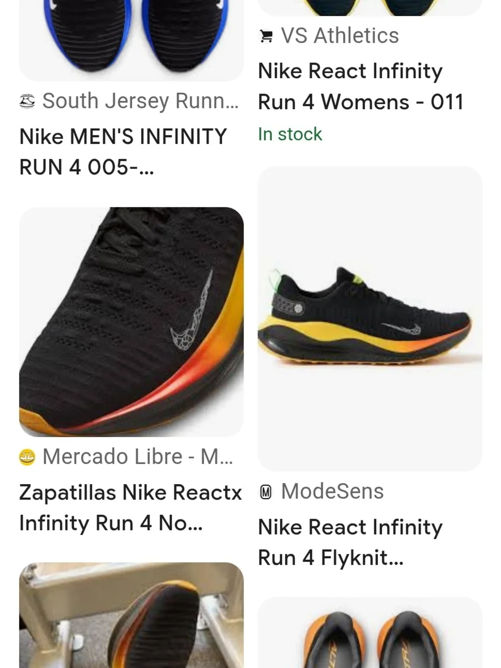 Nike ReactX Infinity Run 4 Size 14 M